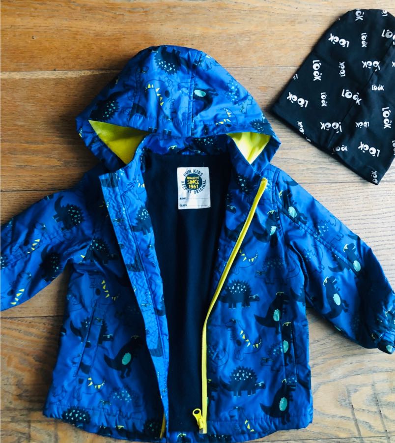 Mothercare Dinazor Yağmurluk Bebek Mont — görsel 2/5