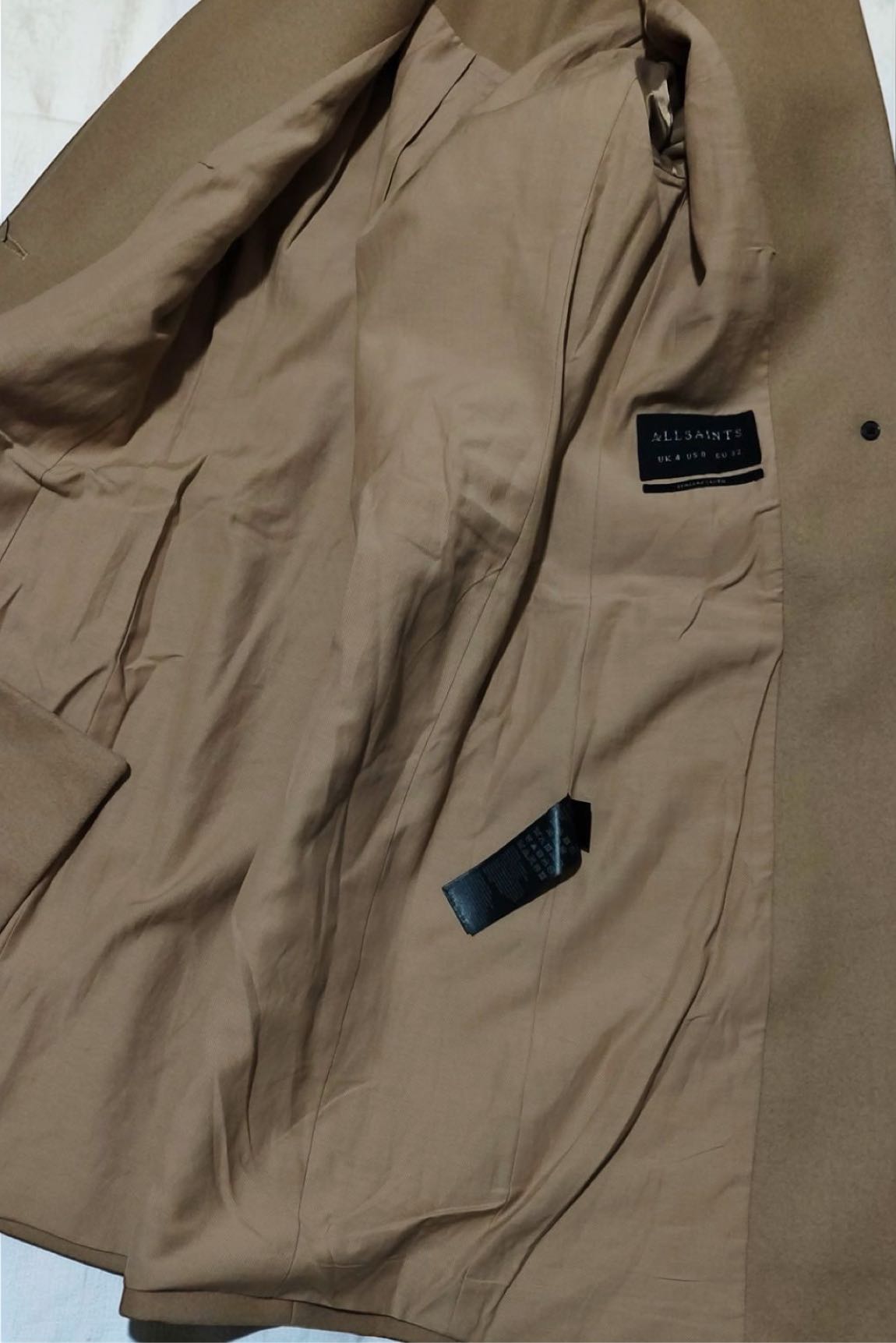 ALLSAINTS Leni Coat Kaşe Palto — görsel 7/8