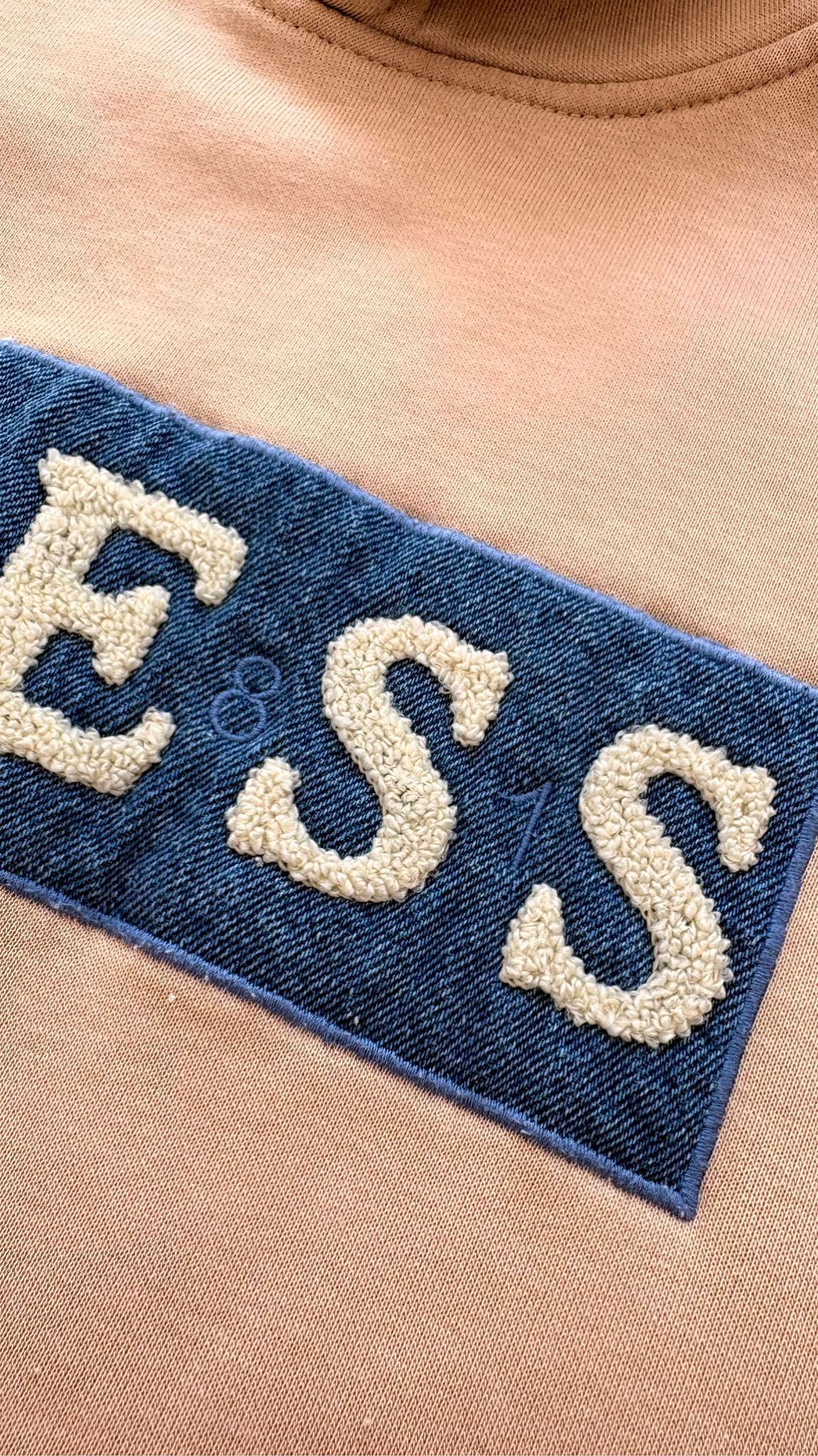 Guess Bej Sweatshirt kapüşonlu — görsel 3/8