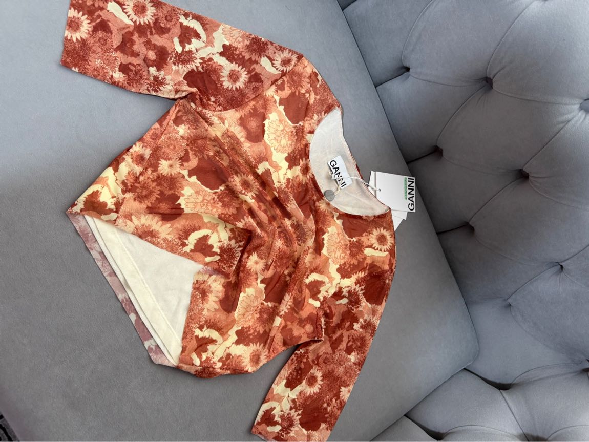 Orijinal GANNI Crop Top — görsel 4/8