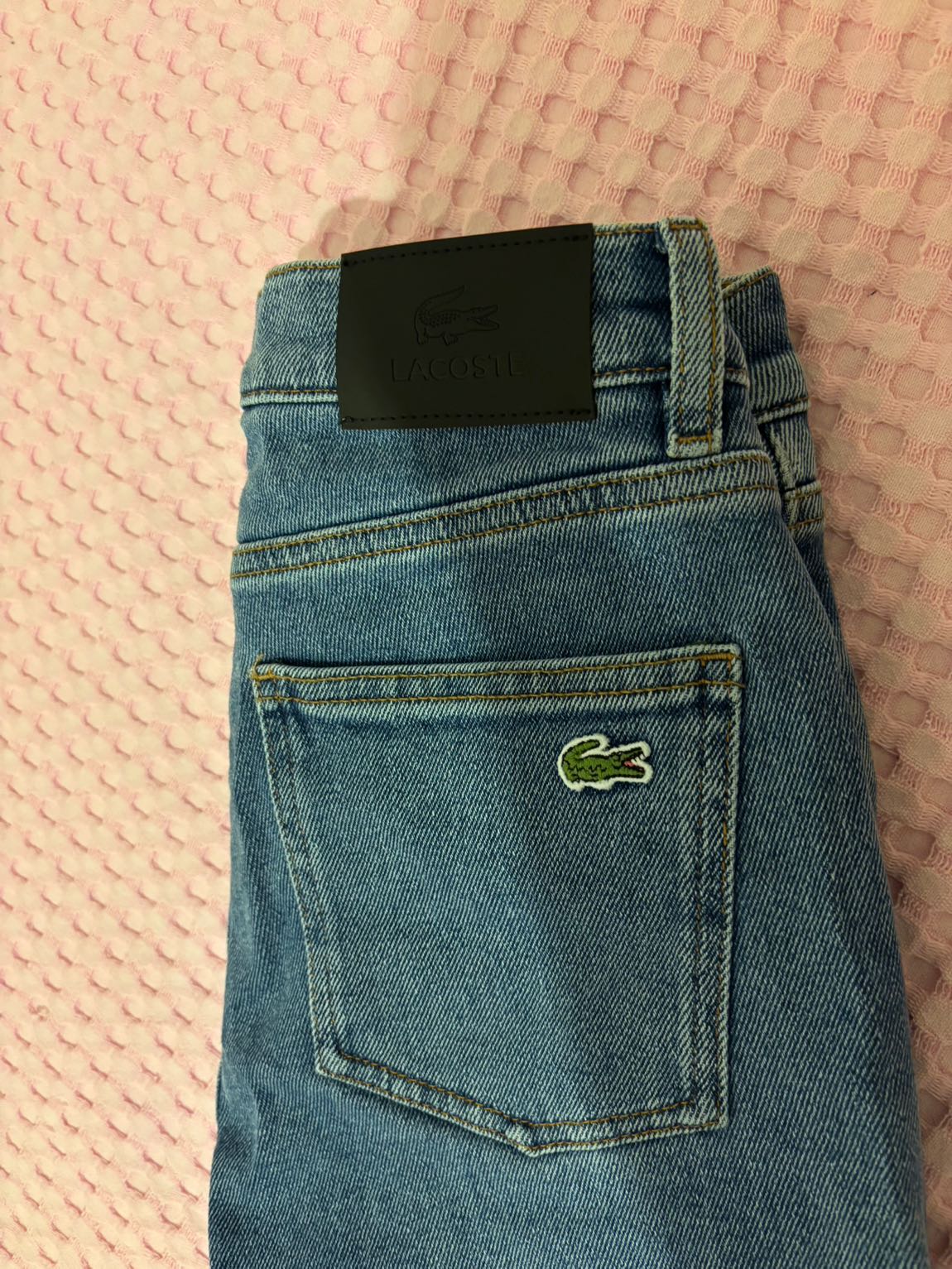 LACOSTE MARKA FATURALI MOM FİT JEAN — görsel 7/7