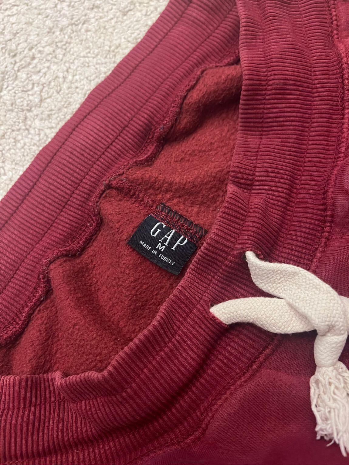 Bordo Gap California Y2K Sweatpants — görsel 5/7