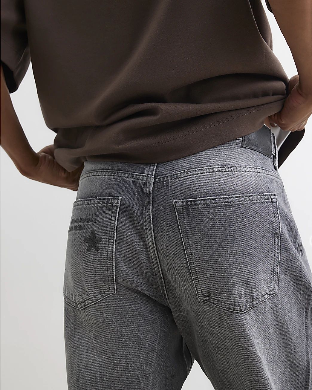 Gri Jeans Pantolon — görsel 5/6