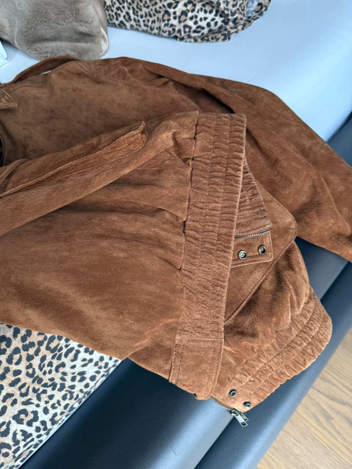 Zara %100 deri bomber — görsel 6/7