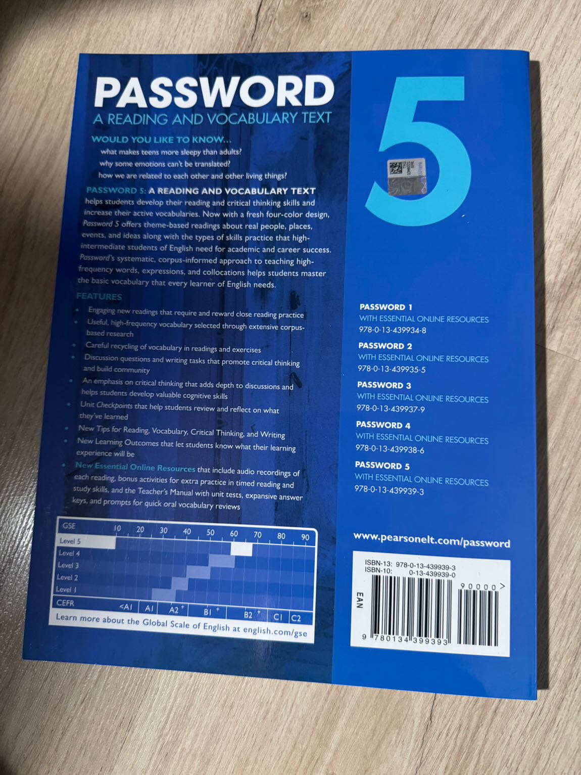 Password 5 - Reading ve Kelime Kitabı — görsel 2/2