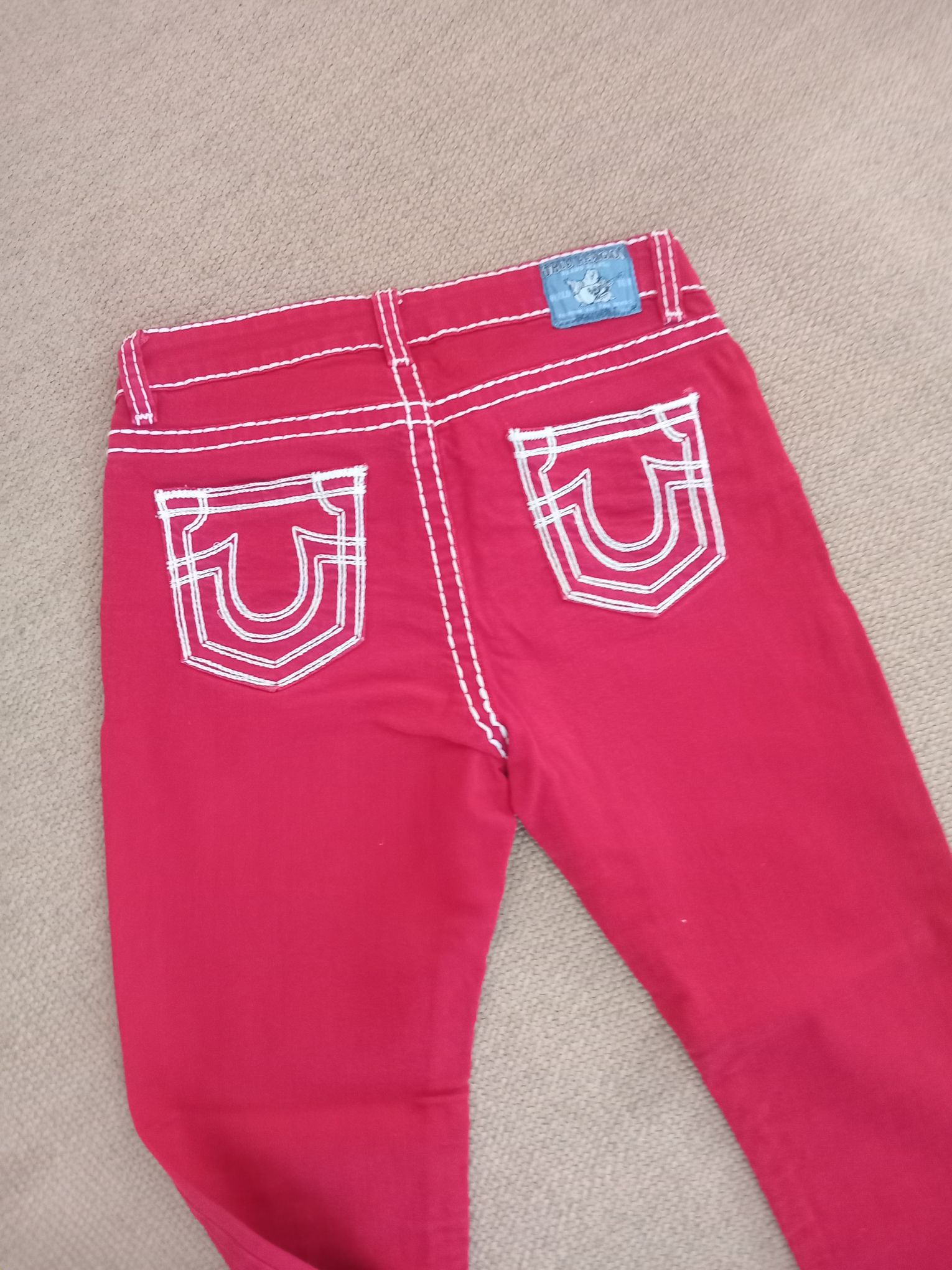 KIRMIZI JEAN PANTOLON — görsel 6/8