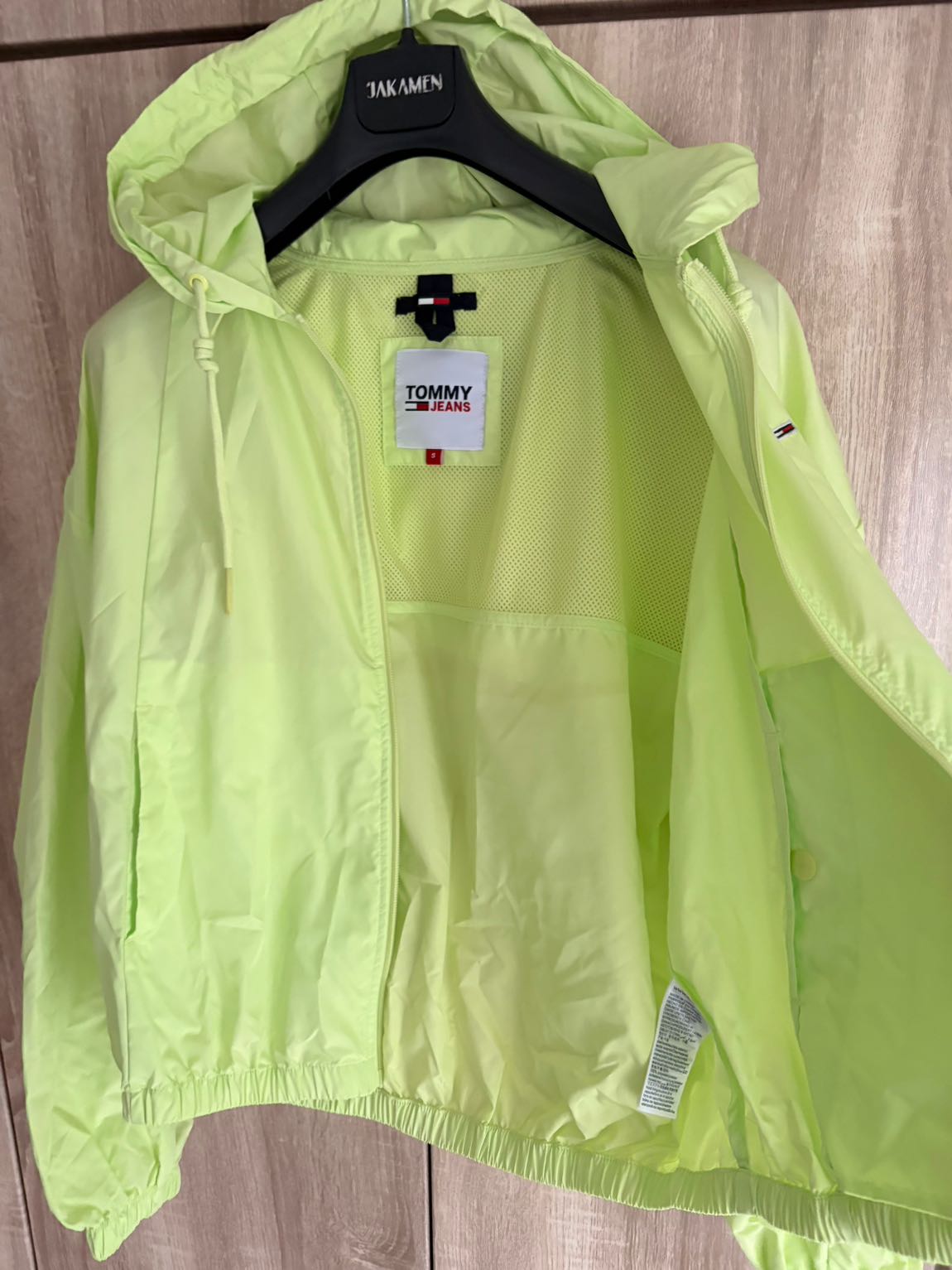 Tommy Hilfiger Kapüşonlu Yağmurluk Yeşil — görsel 8/8