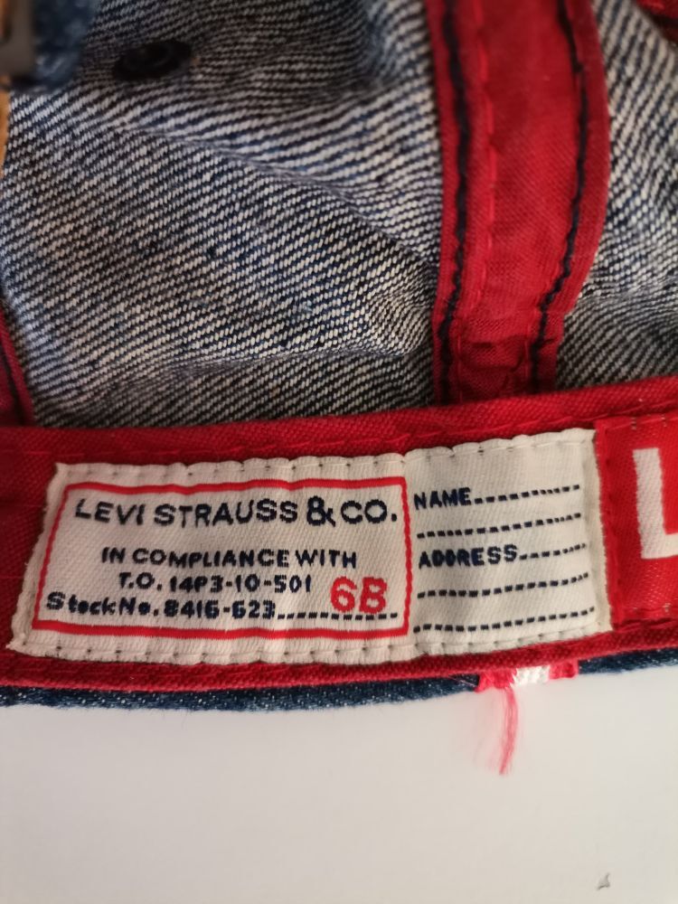 Orjinal Levi's Jean Şapka — görsel 5/7