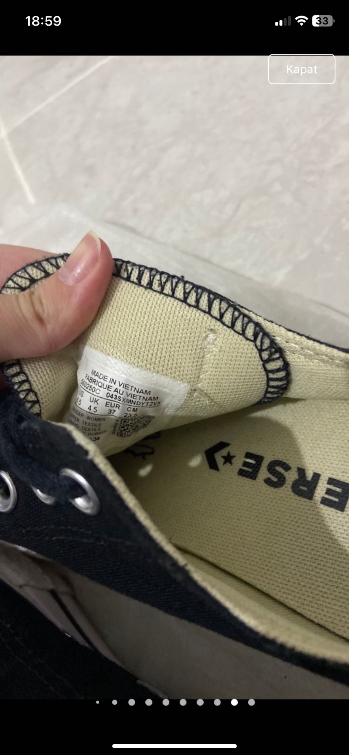 Converse ayakkabı — görsel 16/17