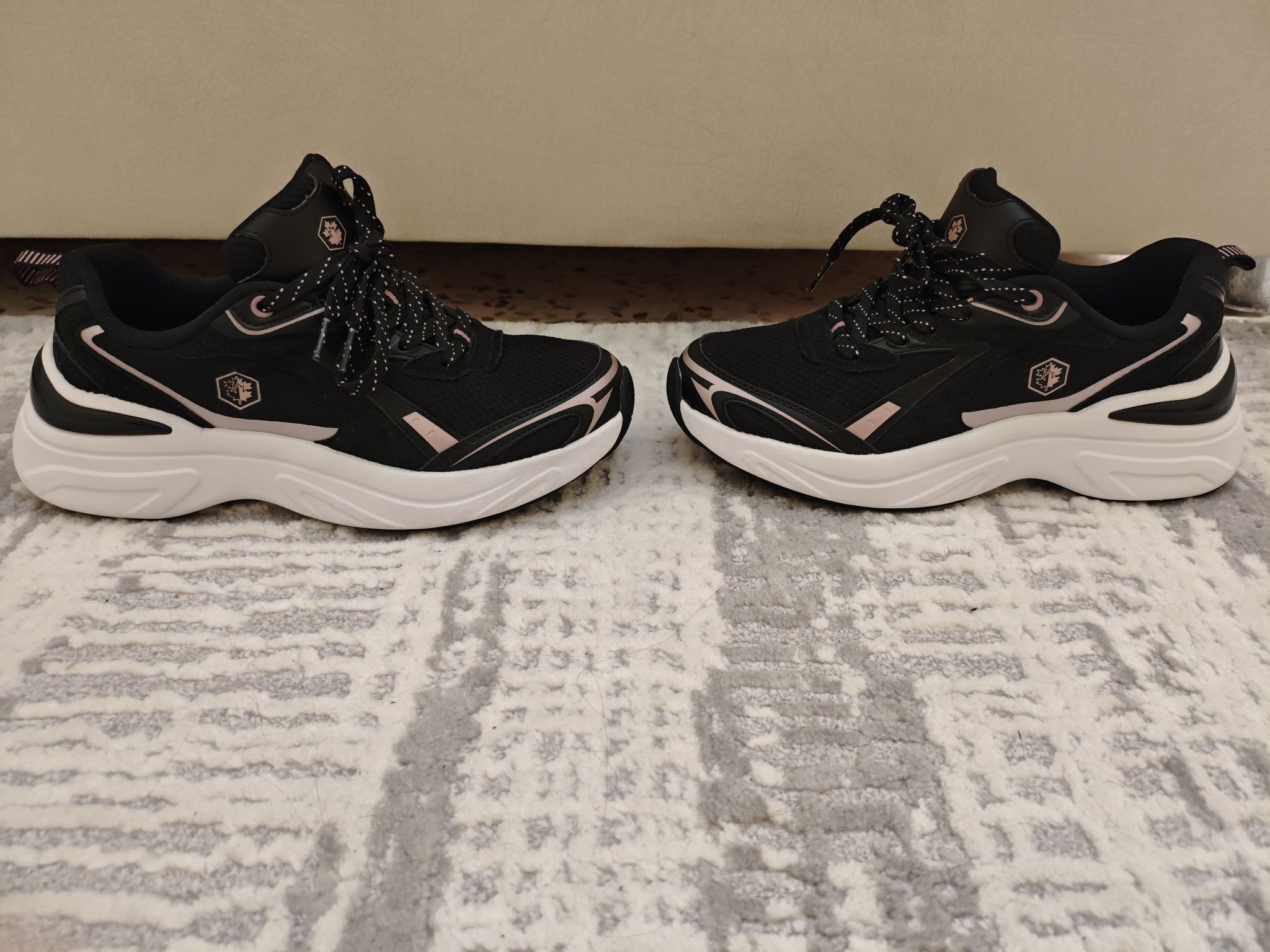 Siyah Pembe Detaylı Lumberjack Sneaker — görsel 2/6