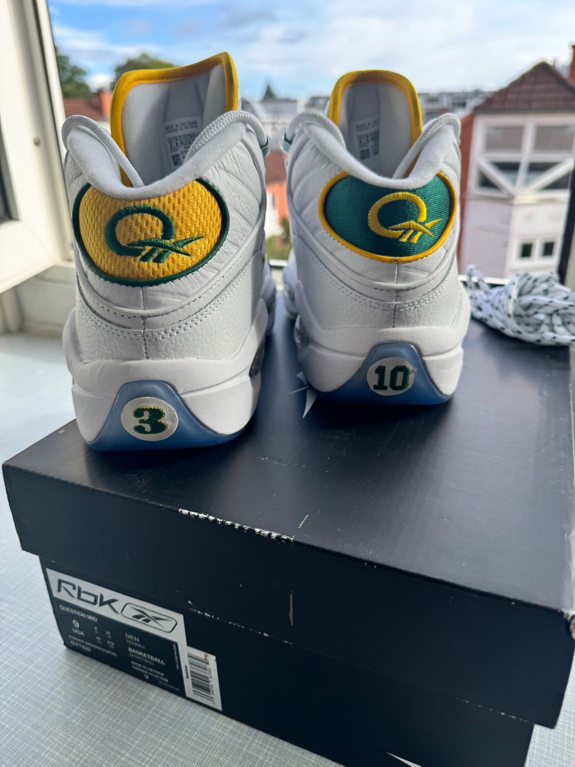 BSTN x Reebok Question Mid “Bethel High” — görsel 4/7