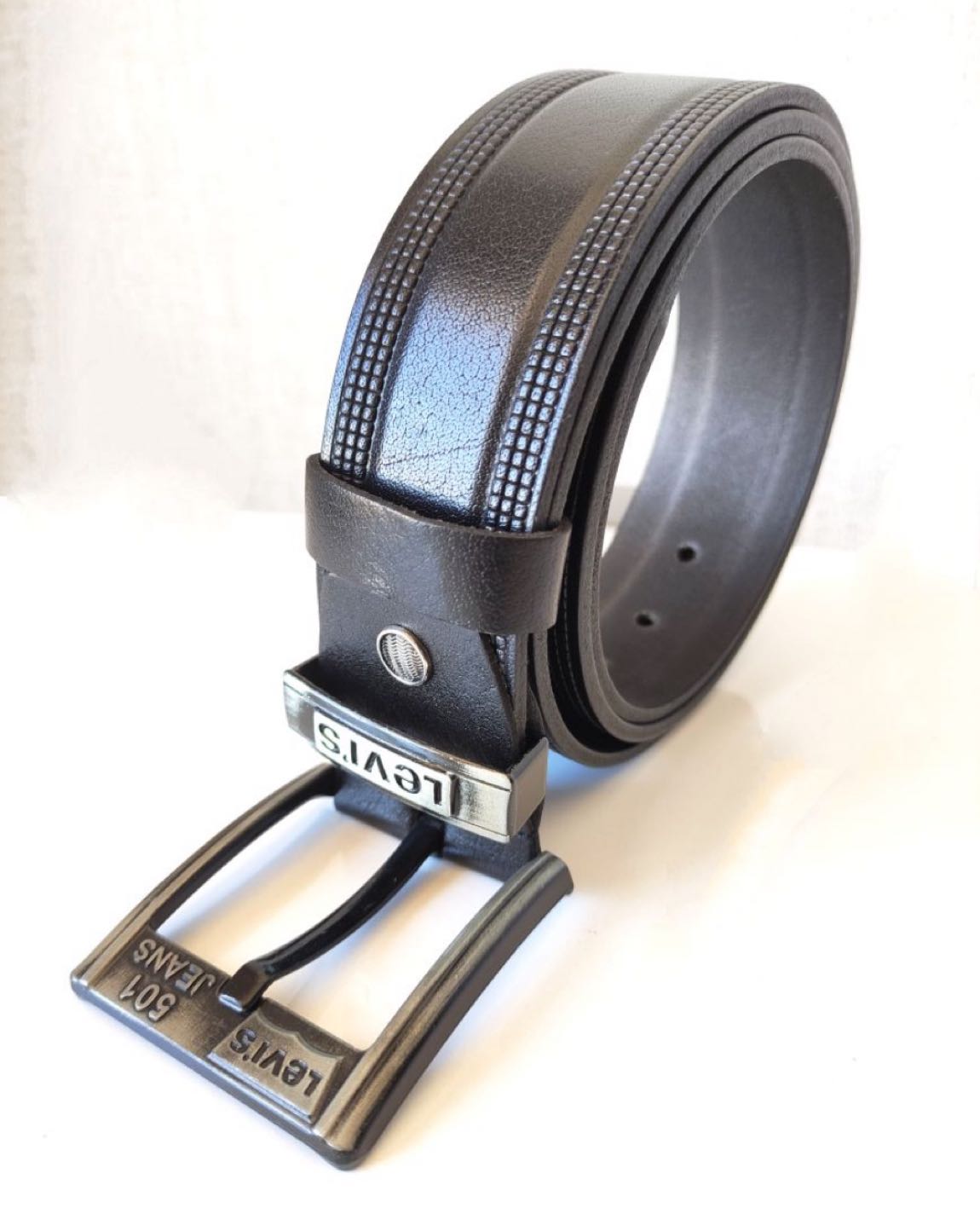 HAKİKİ DERİ KOT KEMERİ 4,5 CM — görsel 3/8