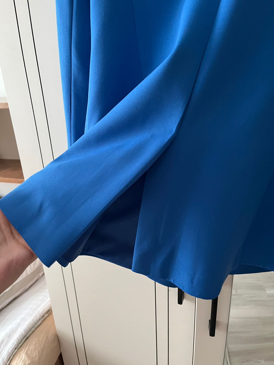 Kadın Mavi Tek Düğmeli Blazer Ceket — görsel 5/5