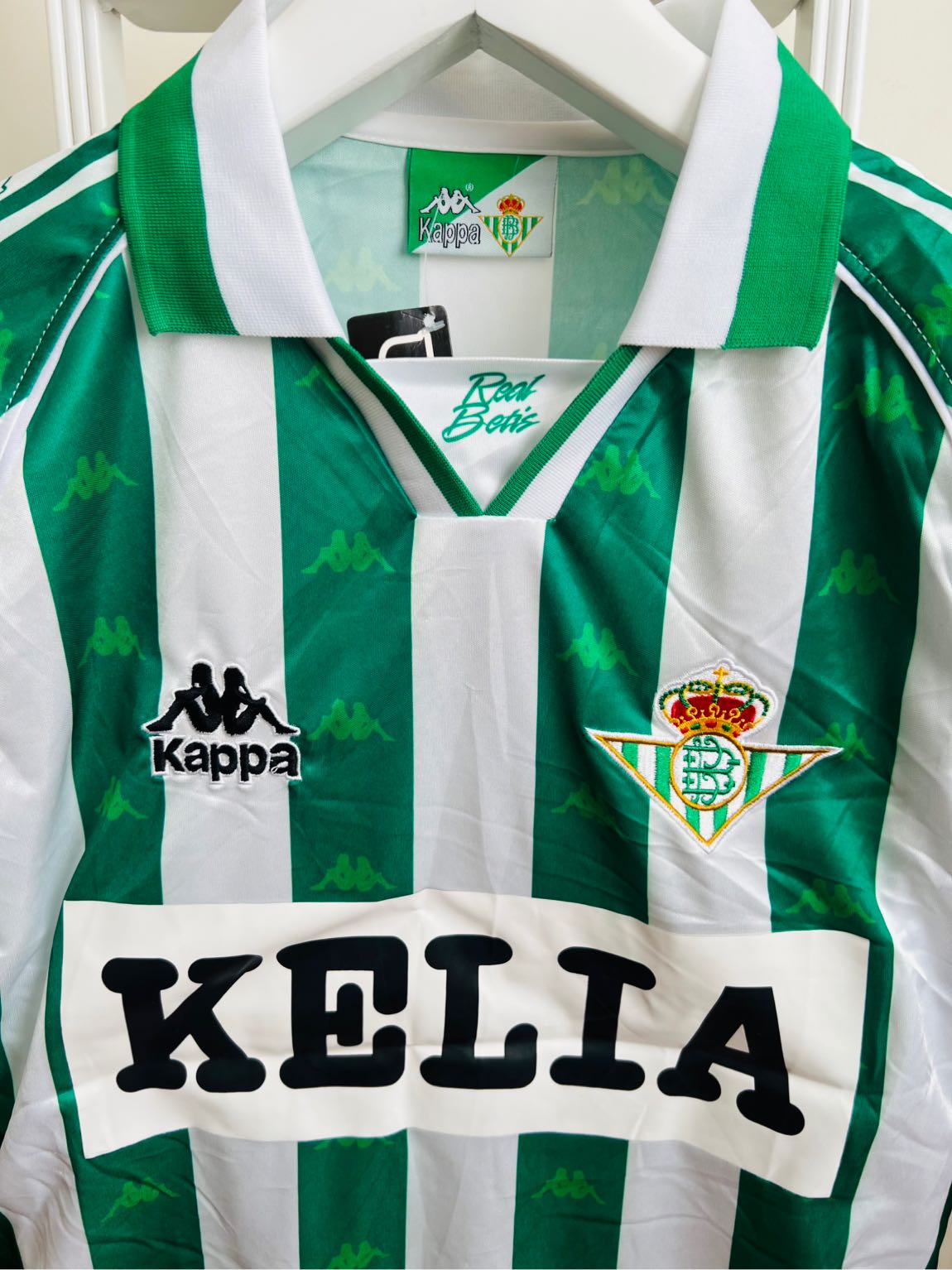 REAL BETİS 1996/97 KOLEKSİYON FORMA — görsel 7/8