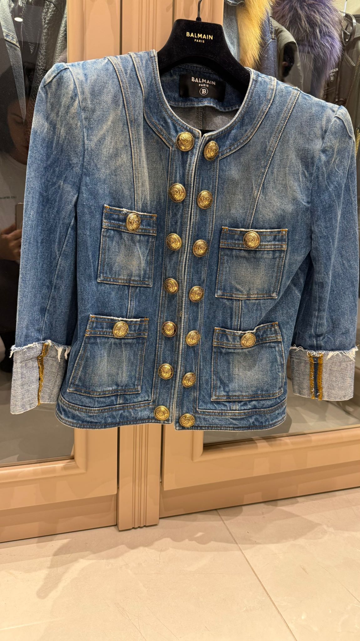 Balmain kot ceket — görsel 2/5