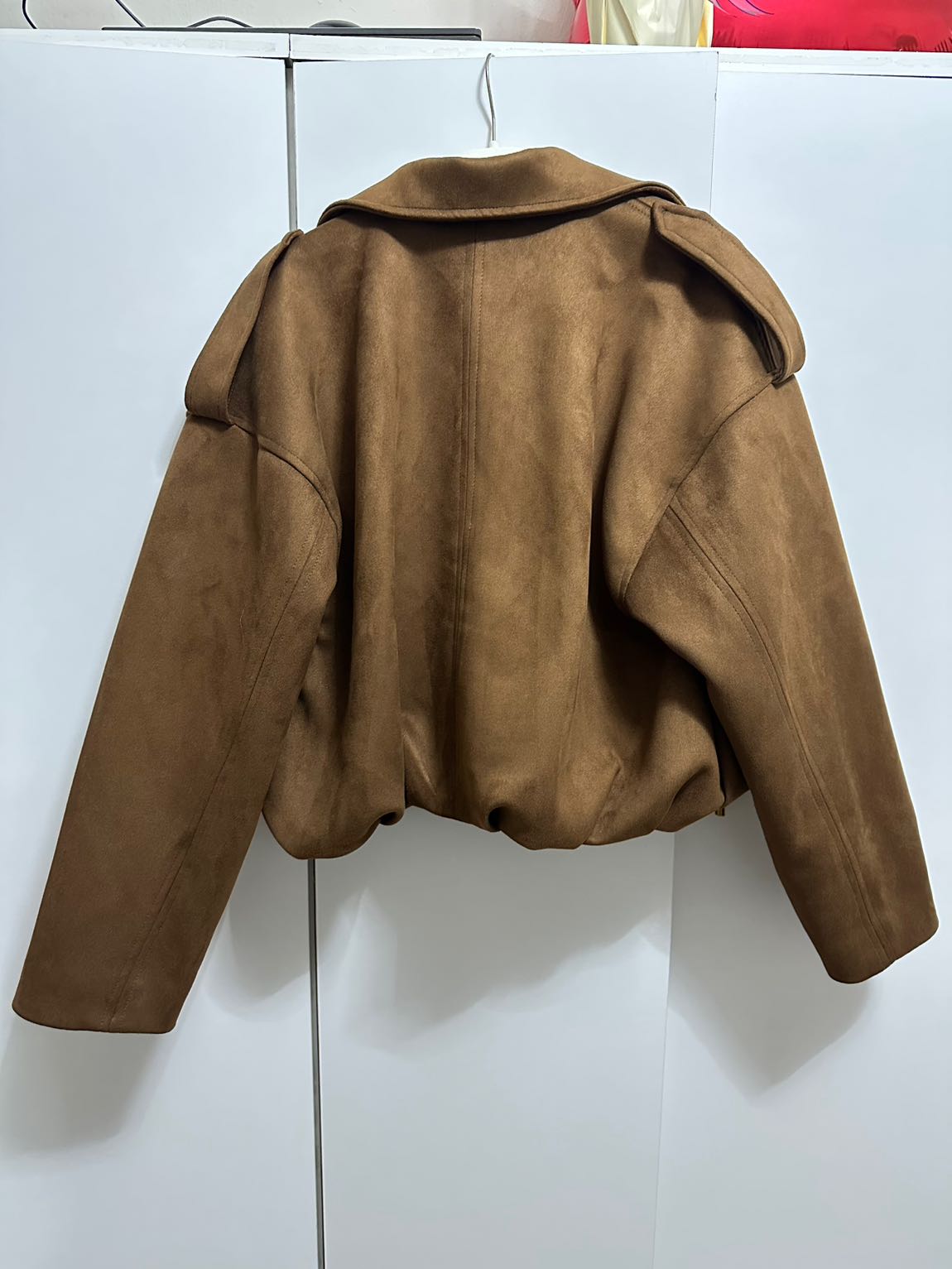 Süet Bomber Ceket — görsel 5/5