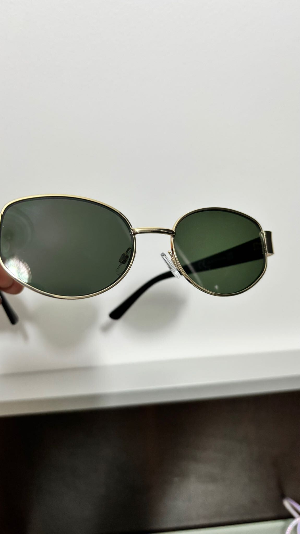 Stradivarius Oval Güneş Gözlüğü — görsel 8/8