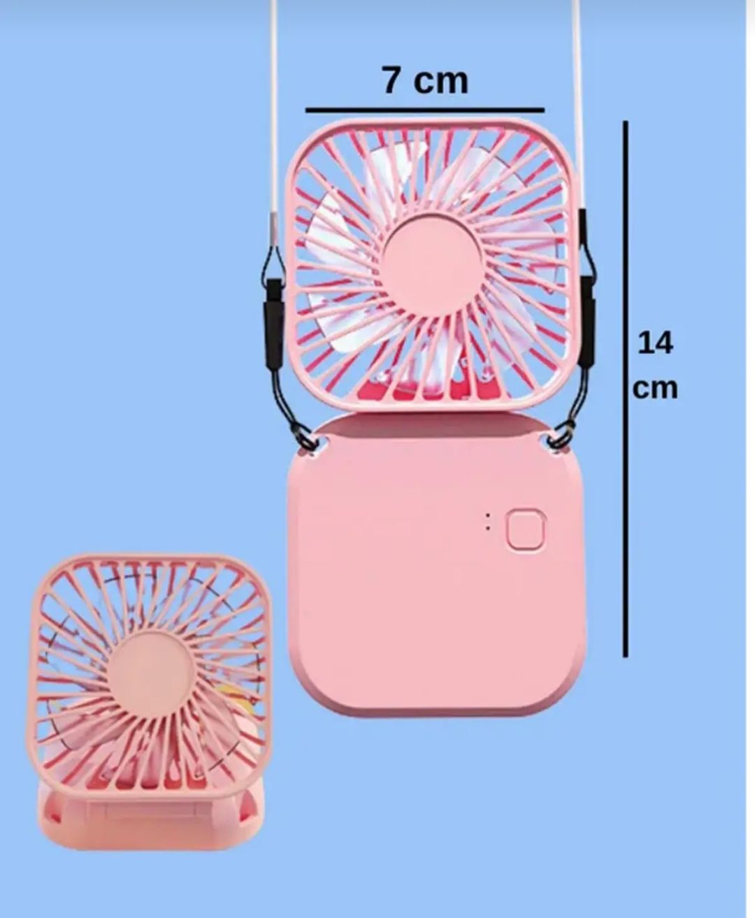 Beyaz mini Fan — görsel 3/4