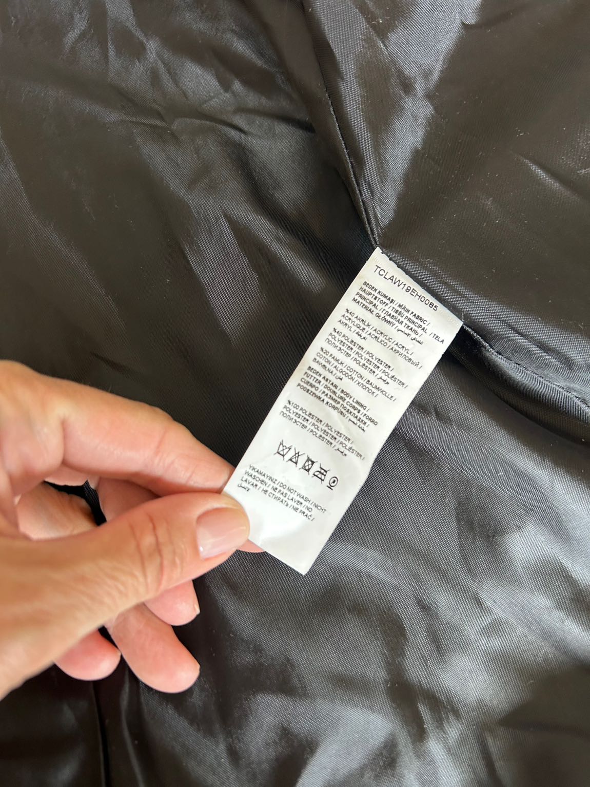 Ekose Desenli Blazer Ceket M — görsel 6/7