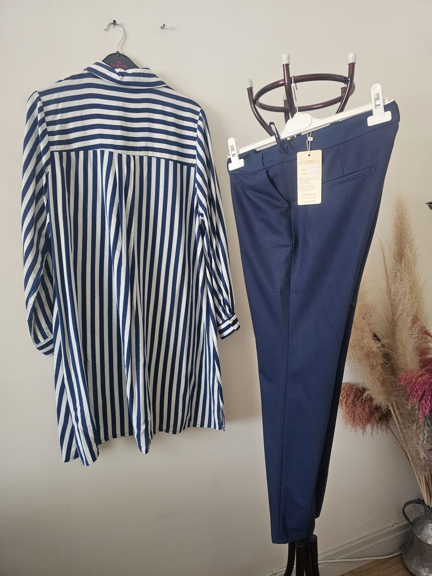 lcwaikiki tunik ve pantolon kombin — görsel 7/8