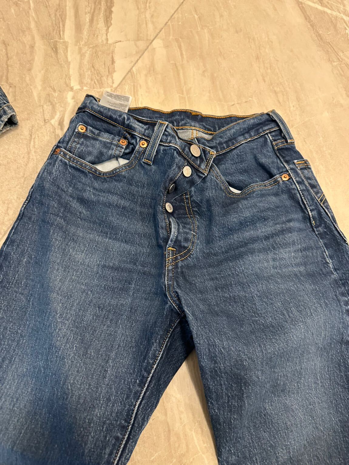Levi's Mavi Straight Jean Pantolon — görsel 3/5