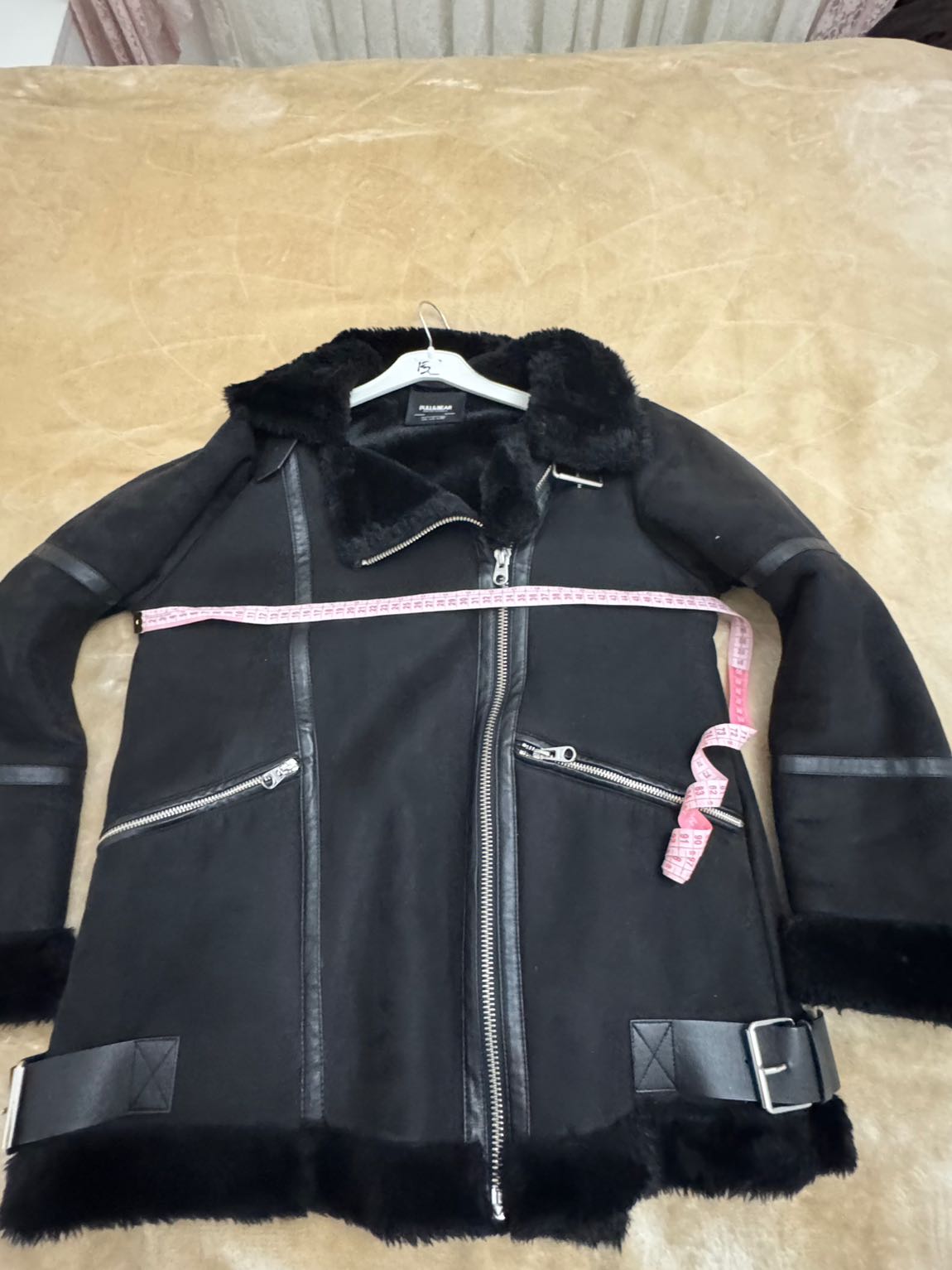Pull & Bear Siyah Suni Deri  Detaylı — görsel 2/6