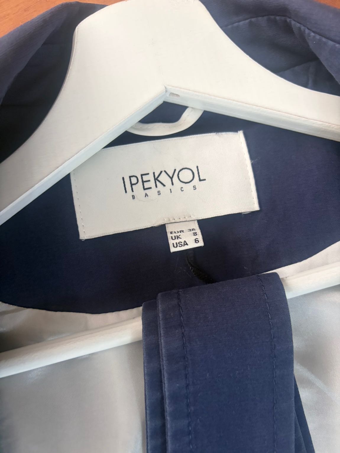 İpekyol Lacivert Trençkot — görsel 7/10