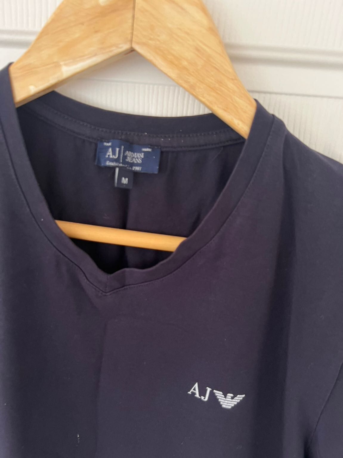 Armani erkek tshirt lacivert — görsel 4/8