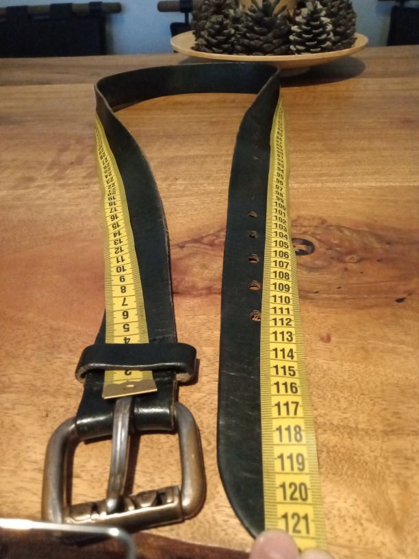 Yurtdışı ürünü Levi's deri Erkek Kemeri — görsel 8/8