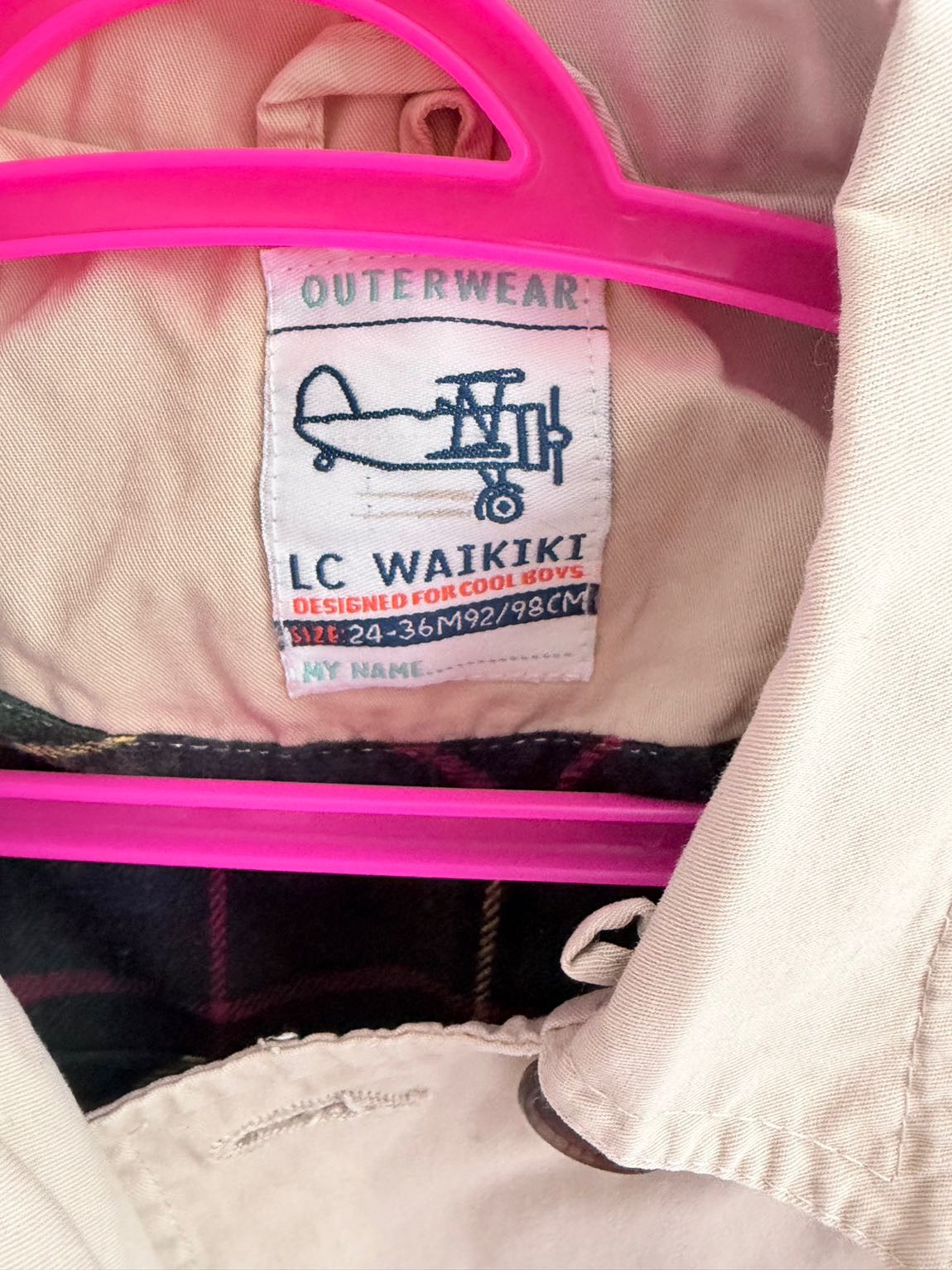 LC Waikiki Bej Çocuk Ceket — görsel 2/2