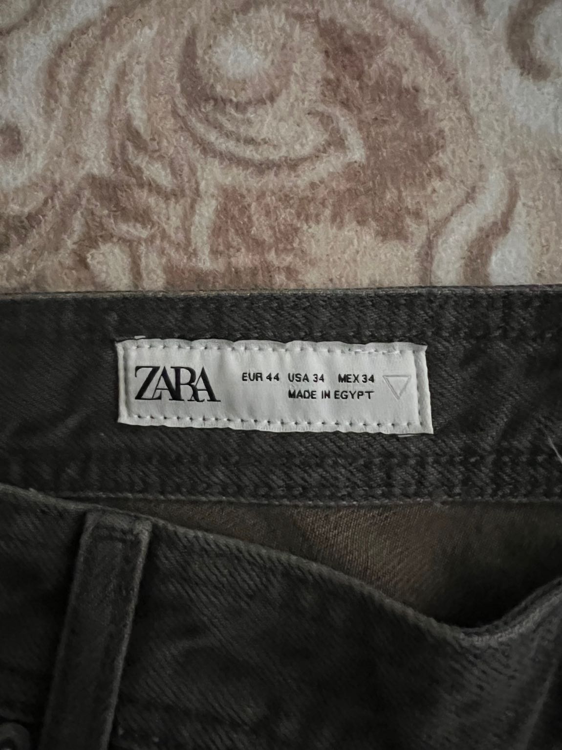 Zara Erkek Koyu Kahverengi Jean Pantolon — görsel 4/5