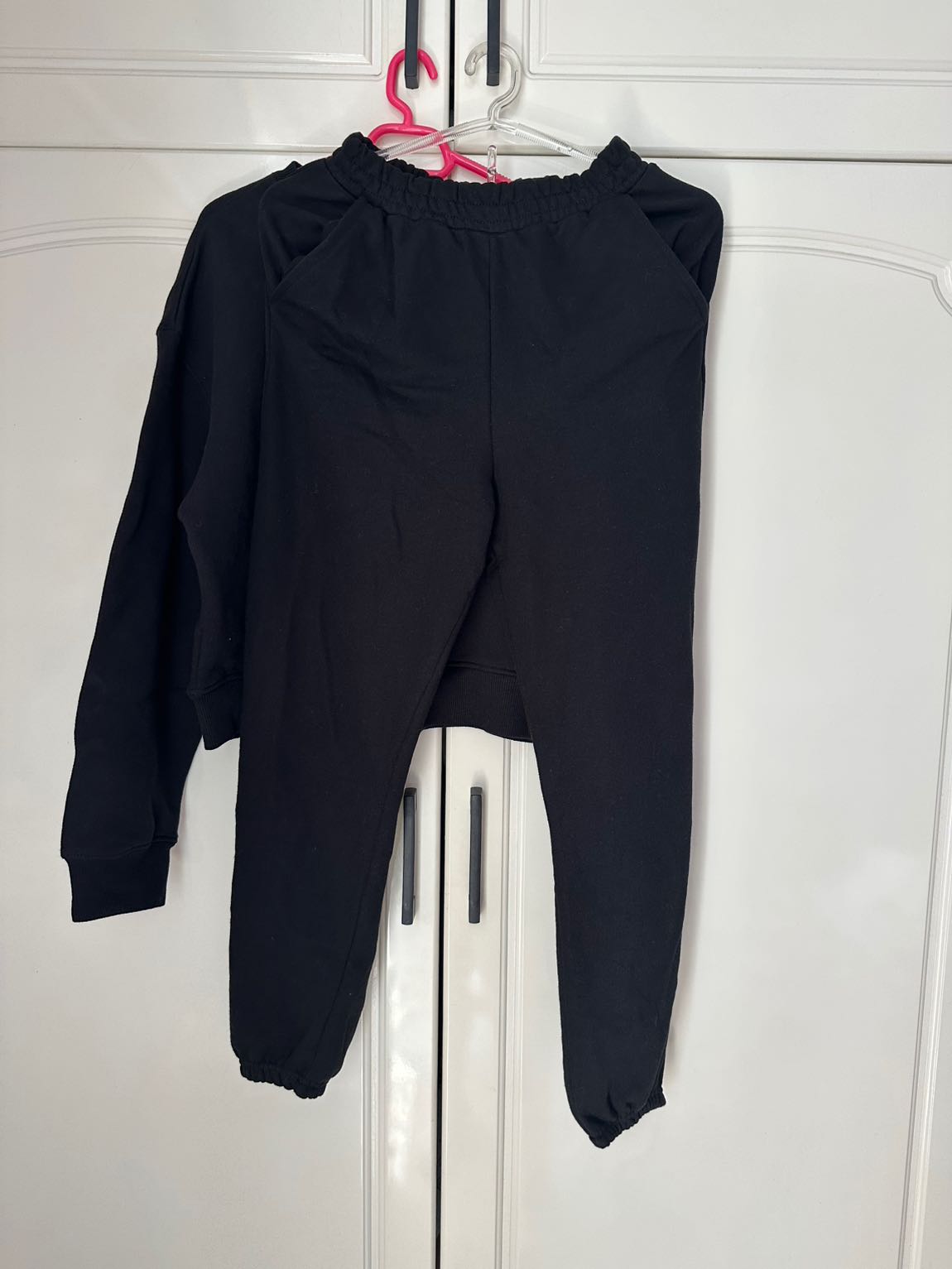 Pull & Bear Siyah Sweatshirt ve Eşofman — görsel 4/10