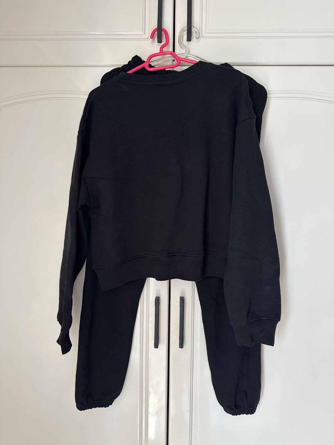Pull & Bear Siyah Sweatshirt ve Eşofman — görsel 7/10