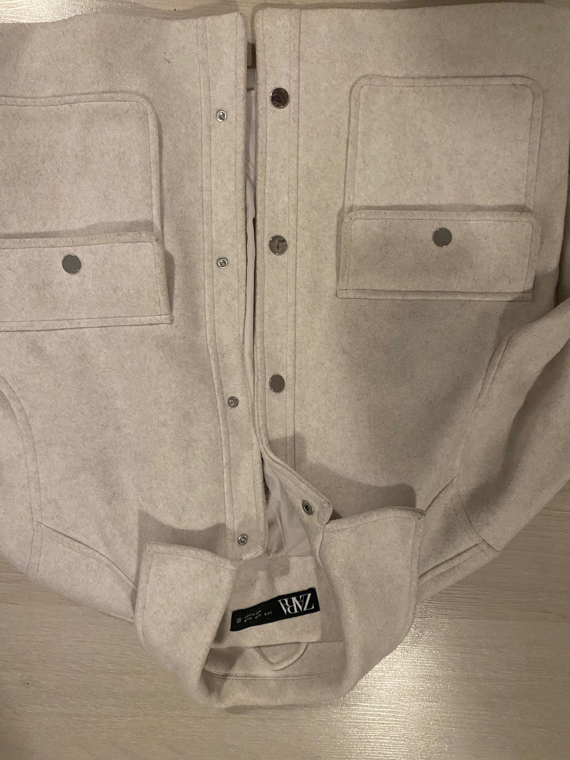 Zara Krem Ceket — görsel 6/6