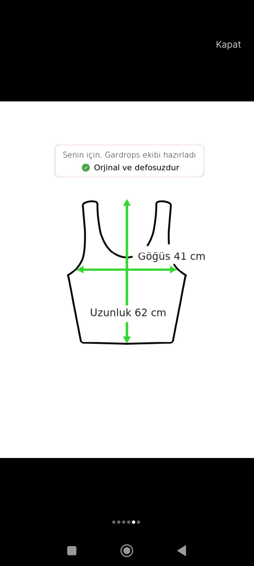 Askılı bluz — görsel 5/5