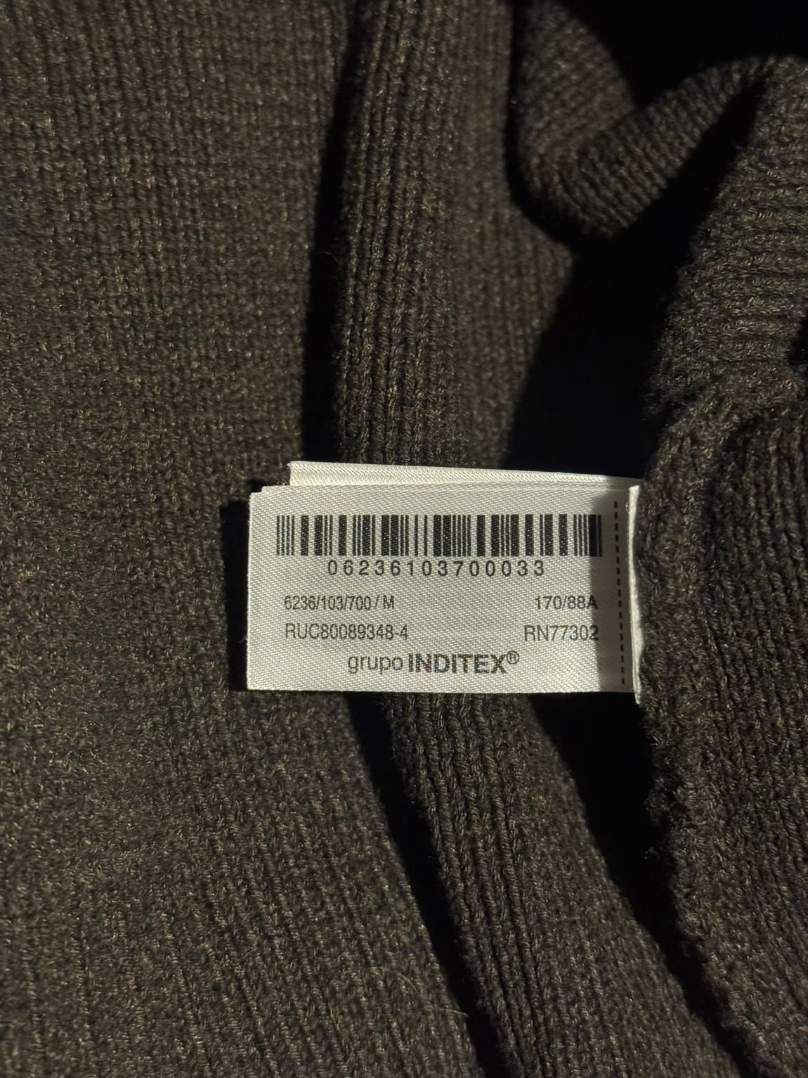 Zara düğmeli hırka — görsel 7/8