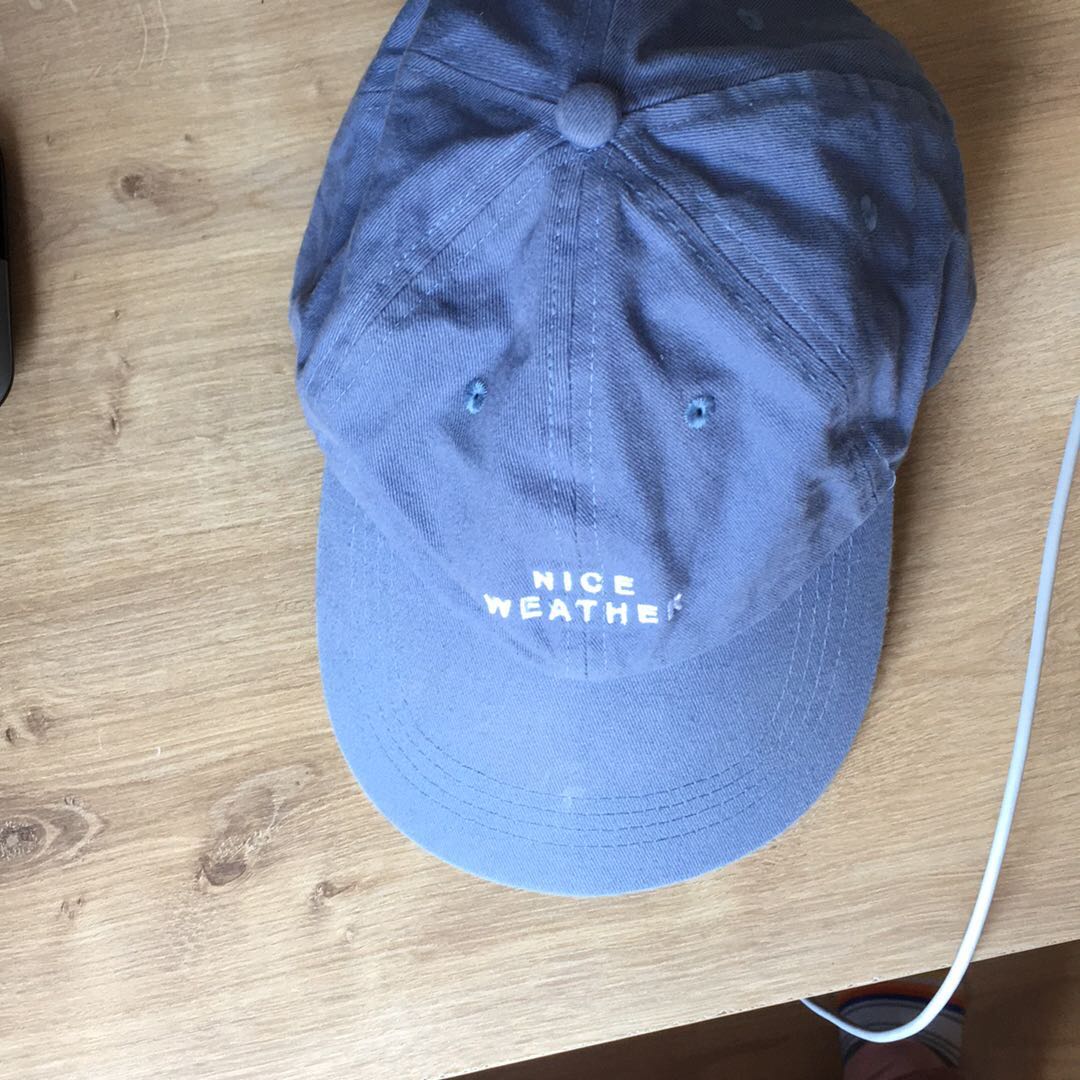 PULL & BEAR Mavi Şapka — görsel 4/4