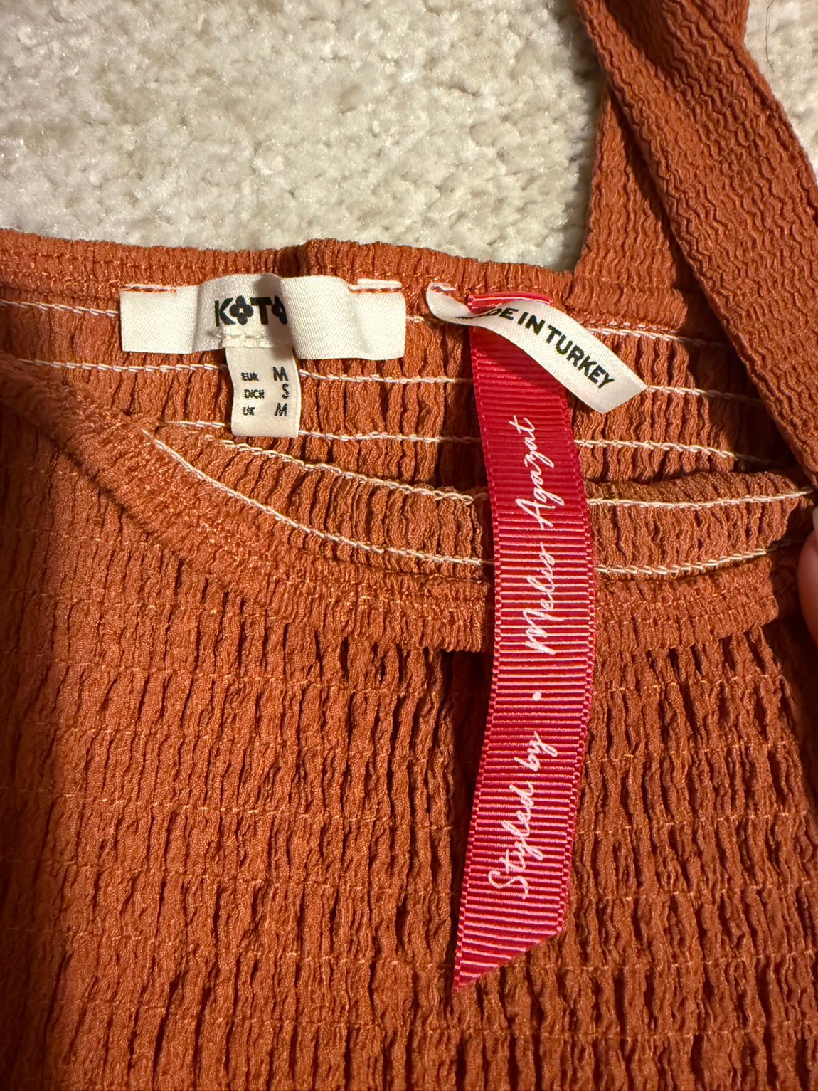 Koton Crop Top ve Fırfırlı Etek Takım — görsel 4/4