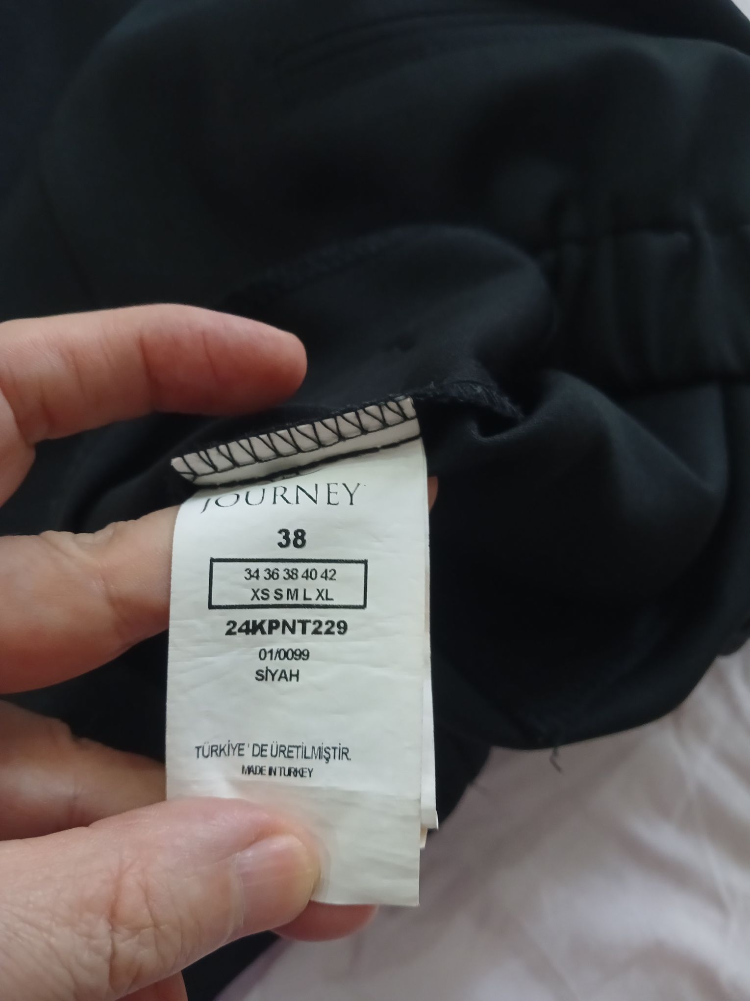 Siyah Klasik Pantolon — görsel 7/8
