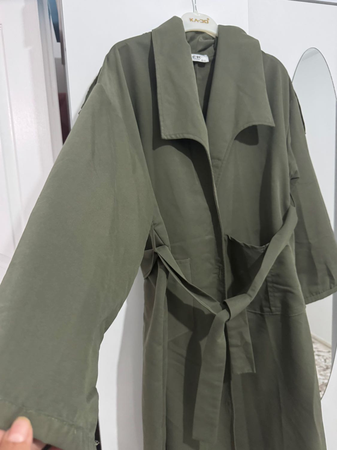 Kadın trench kot — görsel 3/6