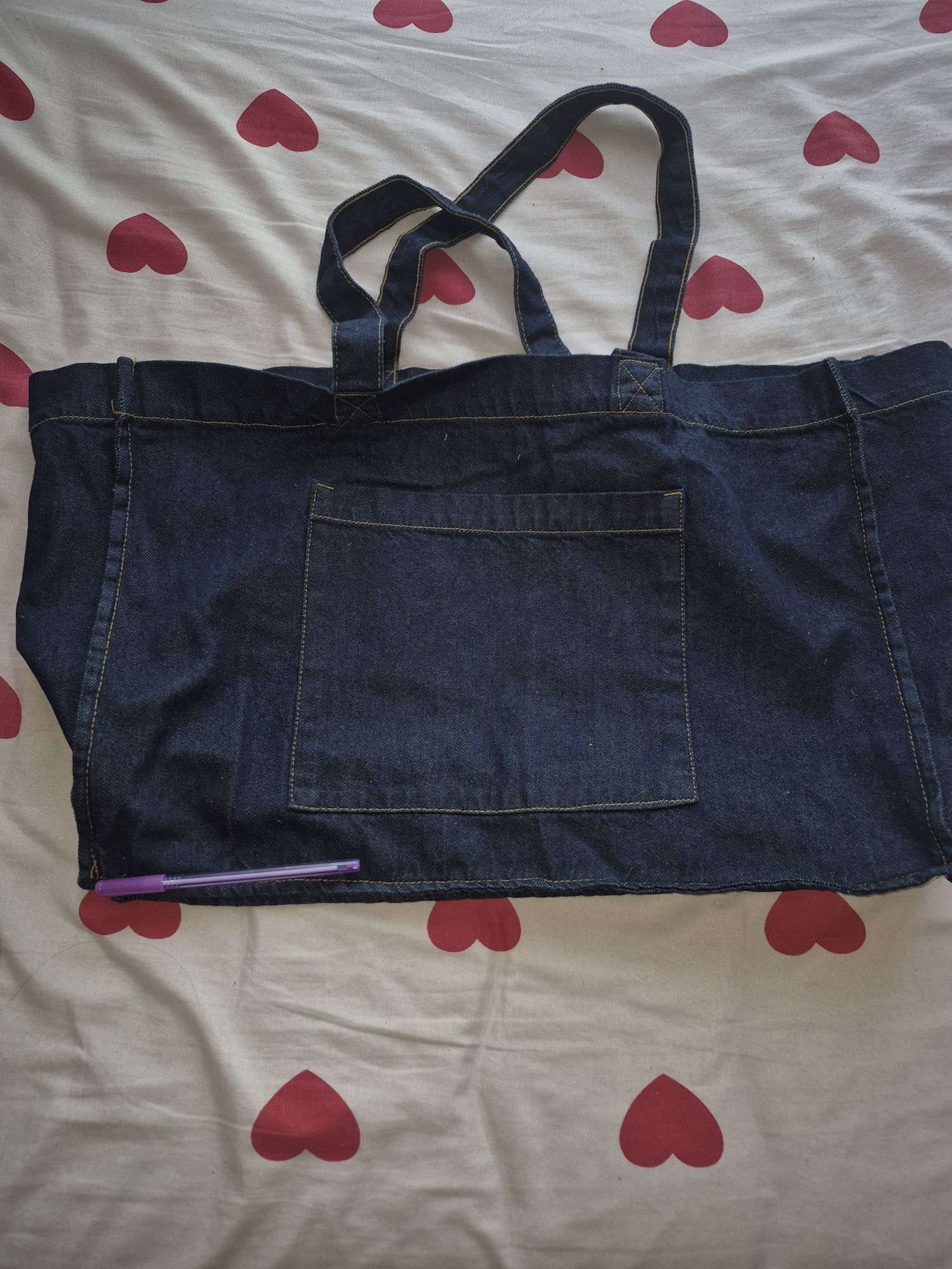 MANGO orjinal jean çanta — görsel 5/6