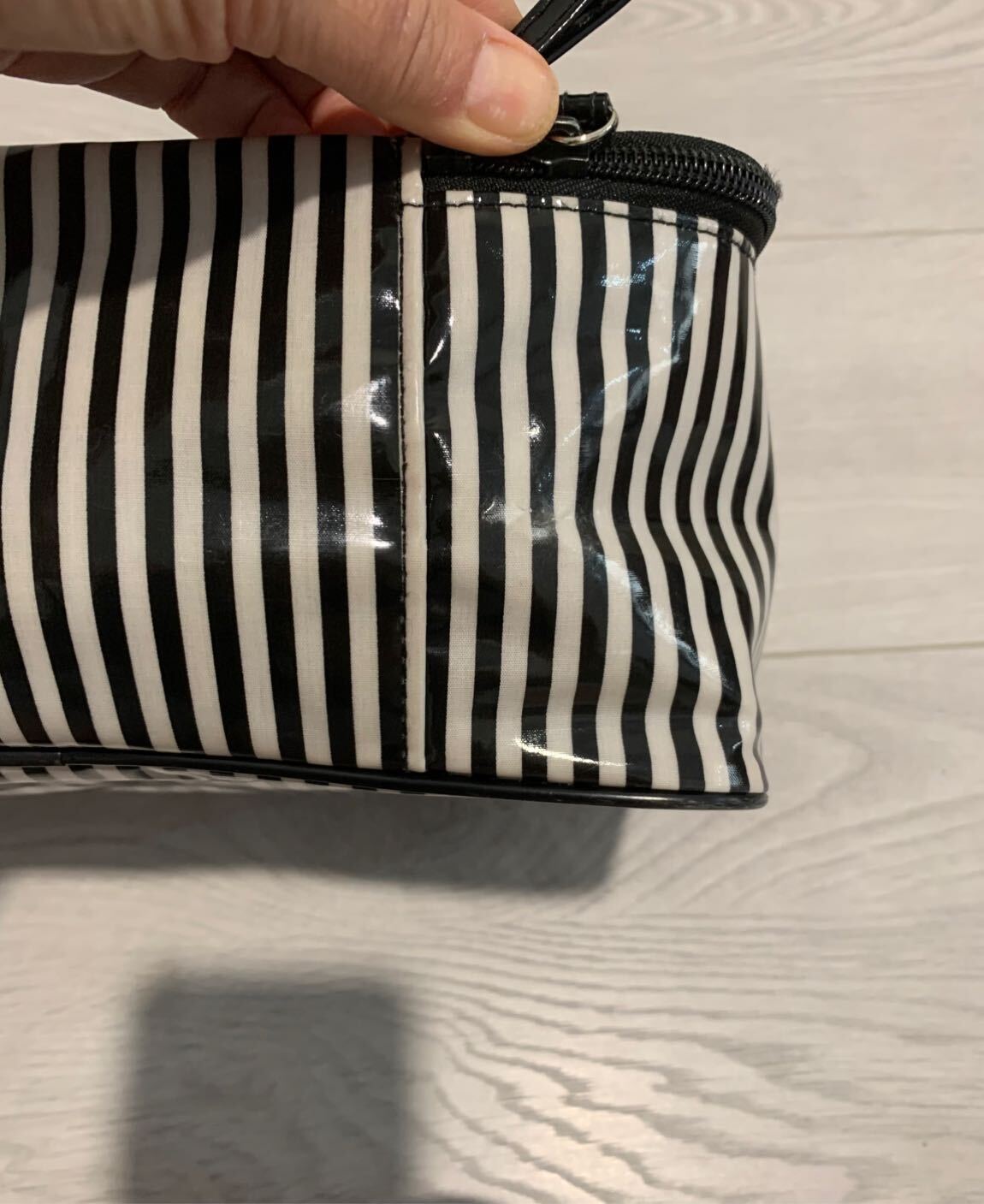 M&S Çizgili Makyaj Çantası — görsel 10/18