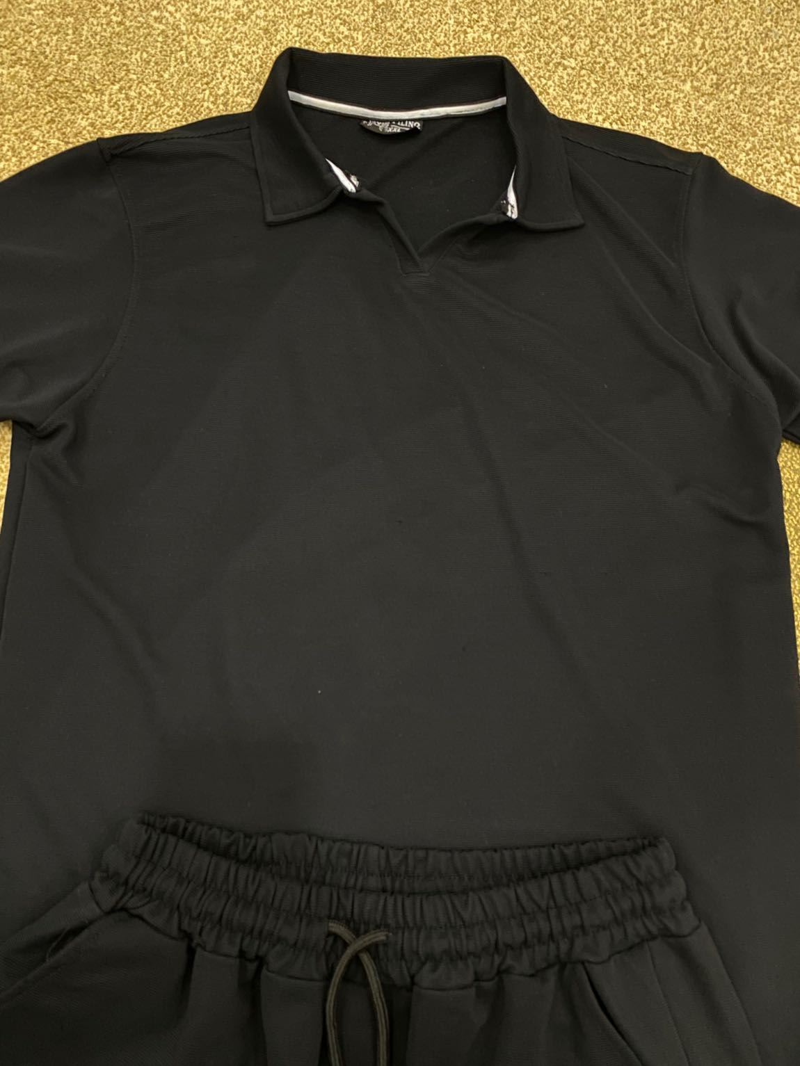 PILINQ Siyah Polo Yaka Eşofman Takımı — görsel 3/9
