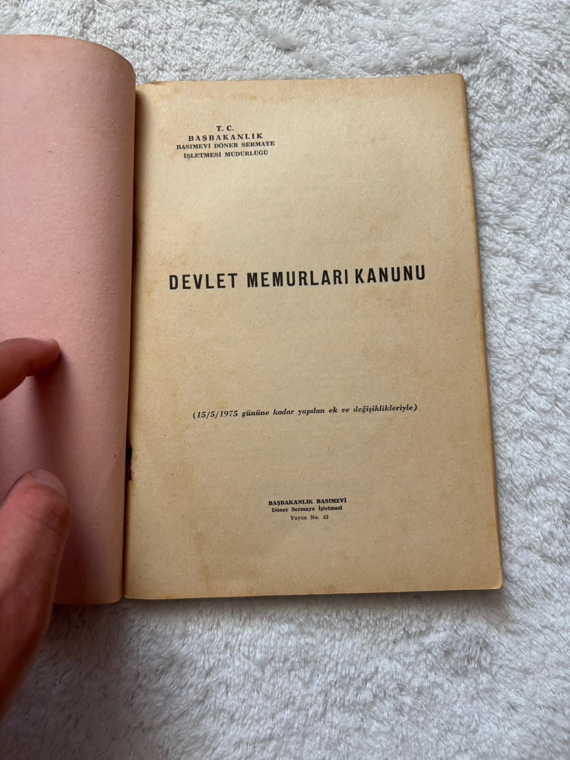 Devlet Memurları Kanunu Kitabı — görsel 2/4