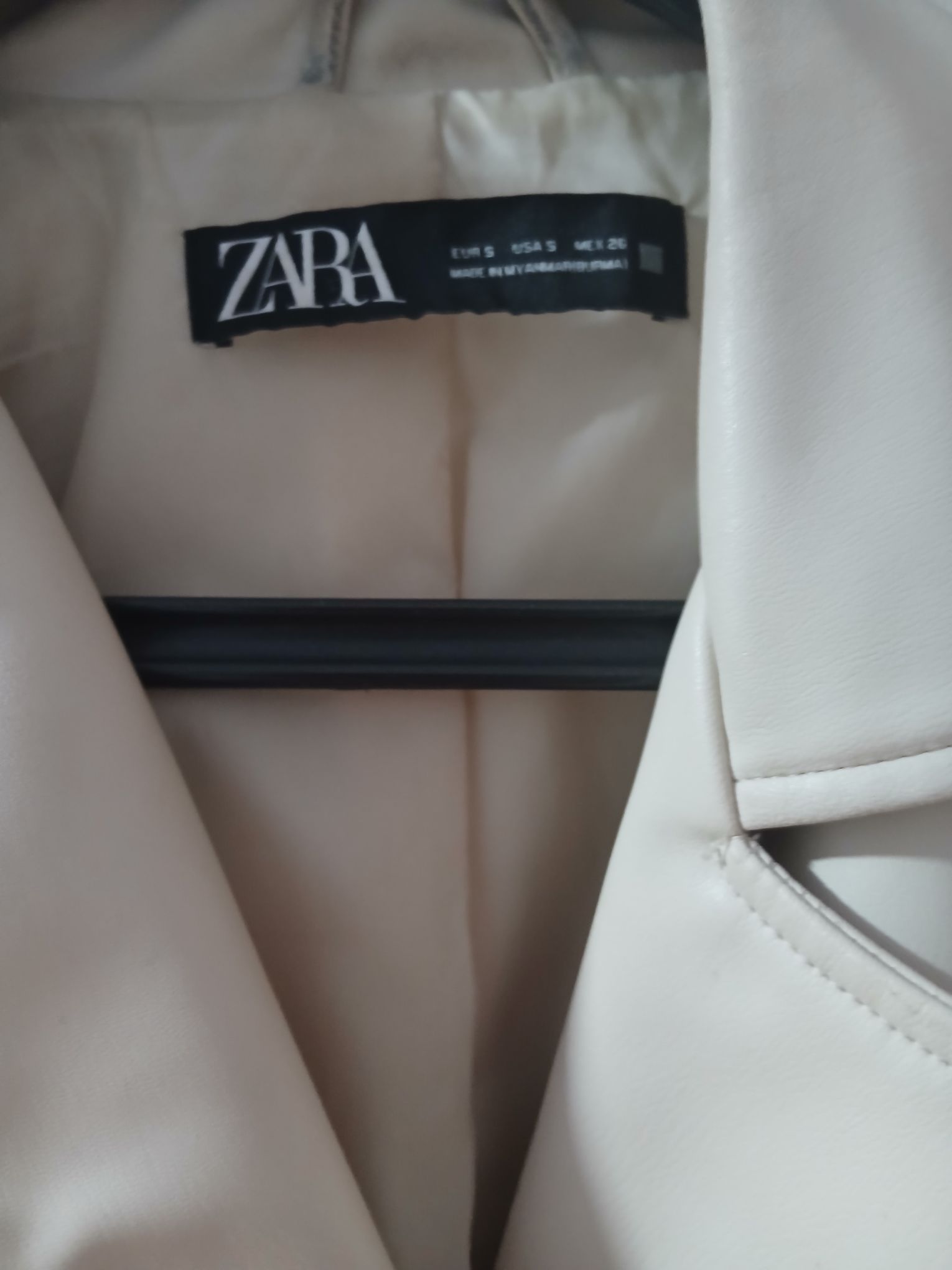 Zara deri ceket — görsel 2/7