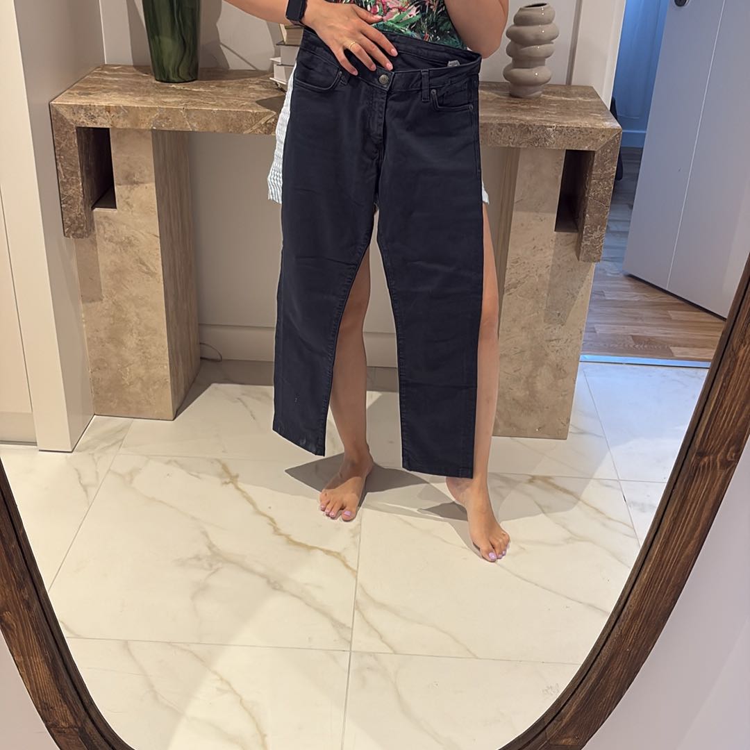 Lacoste Lacivert Kanvas Pantolon — görsel 3/4
