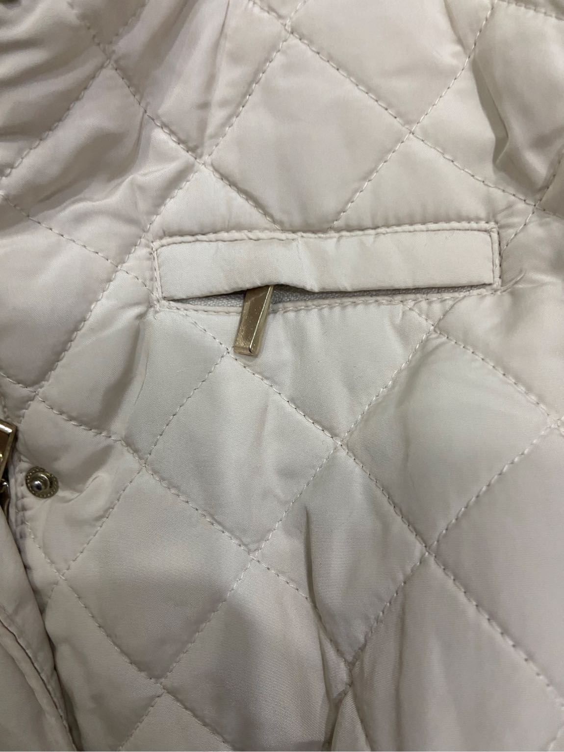 Zara bej düğmeli mont — görsel 7/8