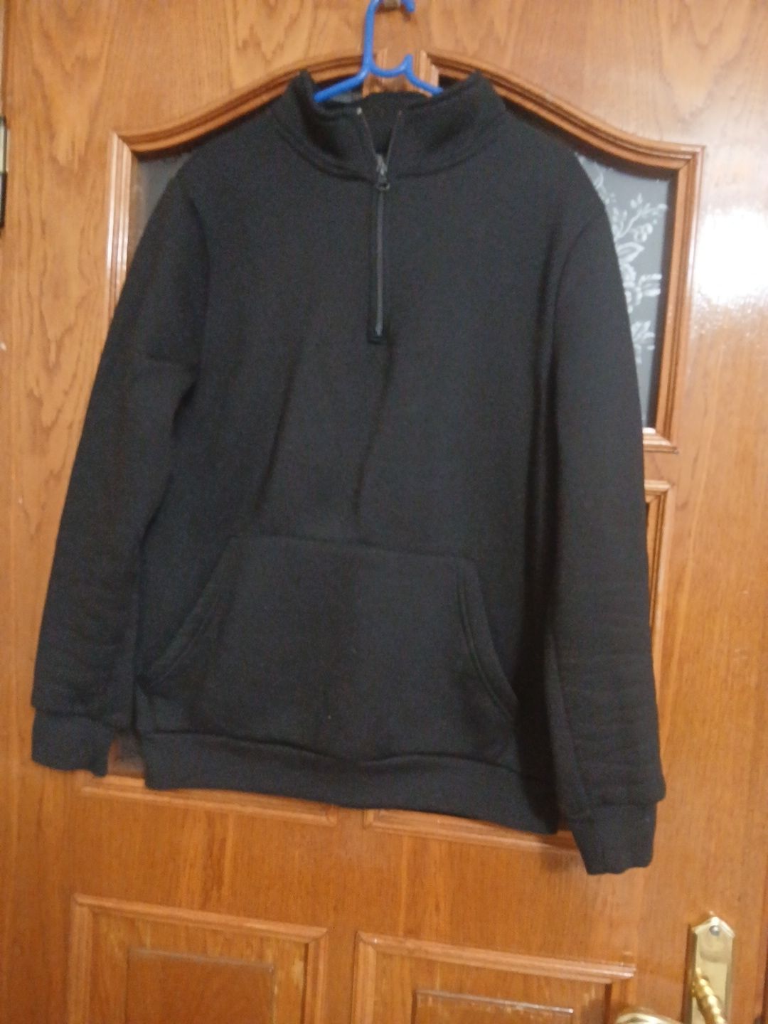 Siyah Fermuarlı Sweatshirt — görsel 2/6