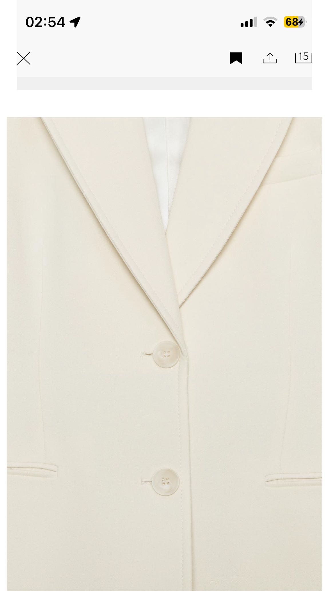 Zara vücuda oturan blazer — görsel 11/12