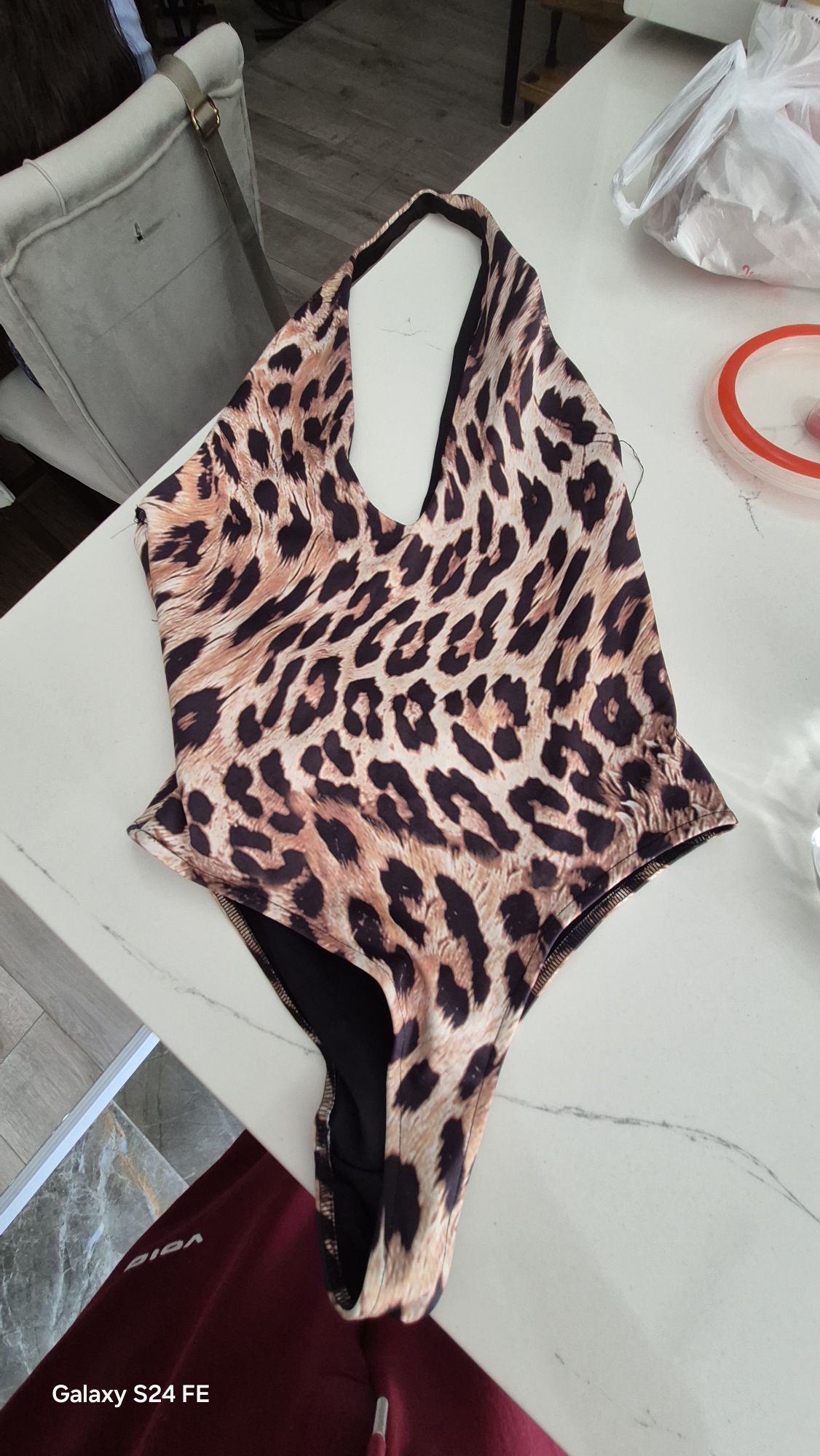 Leopar Desenli mayo bluz — görsel 2/8